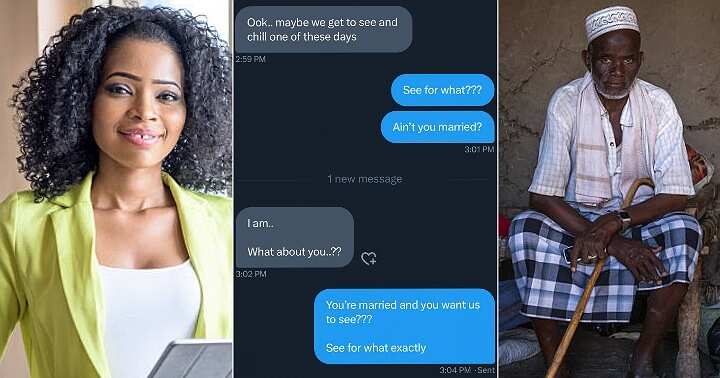 Nigerian lady exposes her chat with a married man