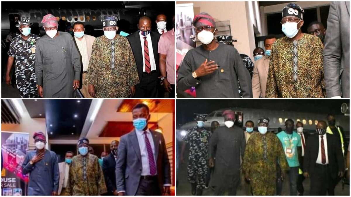 BREAKING: Photos Emerge as Tinubu Finally Returns to Nigeria after 3-Month UK Medical Trip