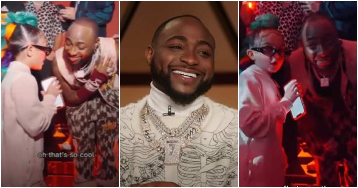 “Davido Comes Down to Every Level”: Fans Watch the Cute Video of Singer’s Interview with Oyinbo Girl