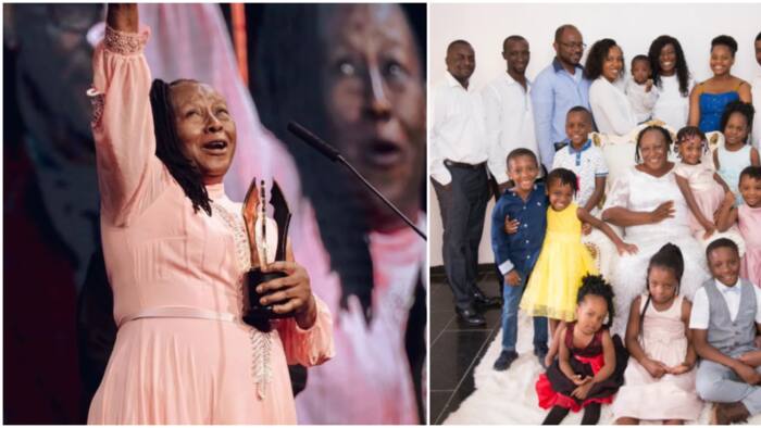 Emotional Mama G celebrates AMVCA: "We started the industry with no social media, my kids sacrificed a lot"