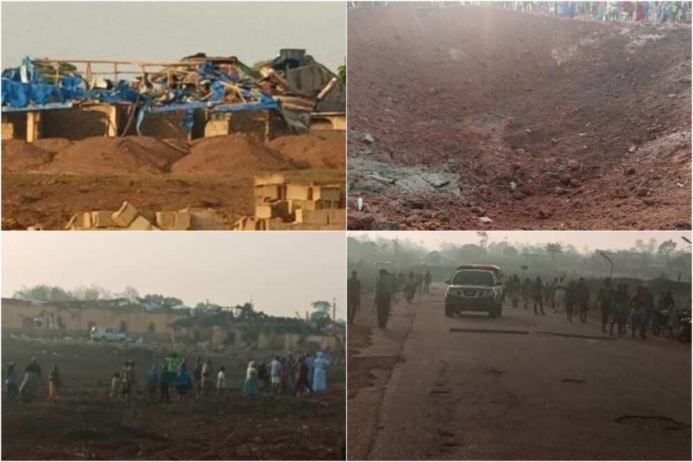 Breaking: Explosion rocks Akure, 100 houses, school, churches destroyed