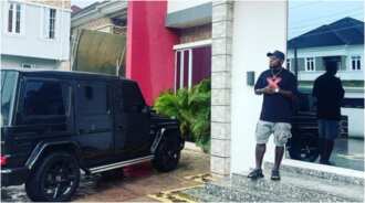 Super Eagles Legend Steps Out in Style in His N54m Benz to Support Nigeria in Their WCQ Against Liberia Super Eagles Legend Steps Out in Style in His N54m Benz to Support Nigeria in Their WCQ Against Liberia