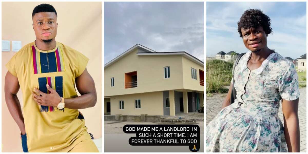 Comedy is the new oil money: Reactions as Zicsaloma becomes a landlord weeks after buying car