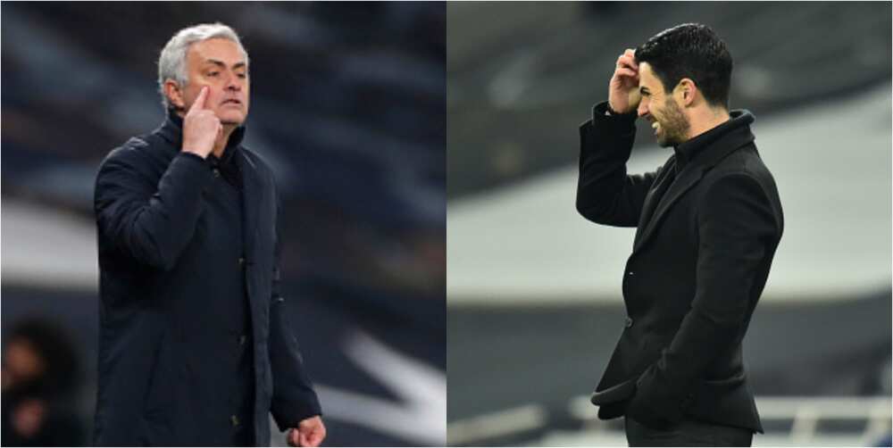 Jose Mourinho defends Arteta to bounce after Tottenham win over Arsenal