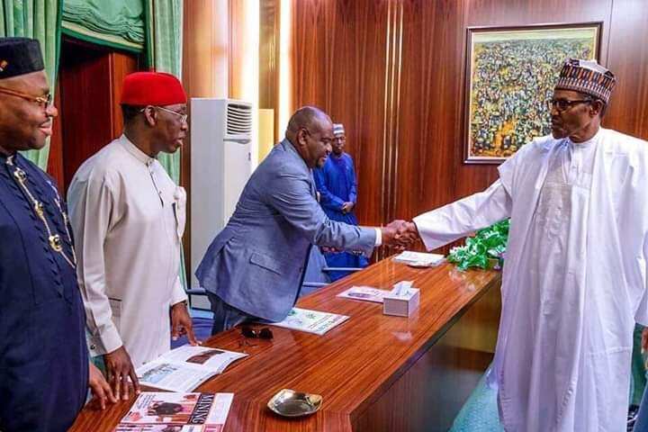 President Muhammadu Buhari, Niger Delta states' governors