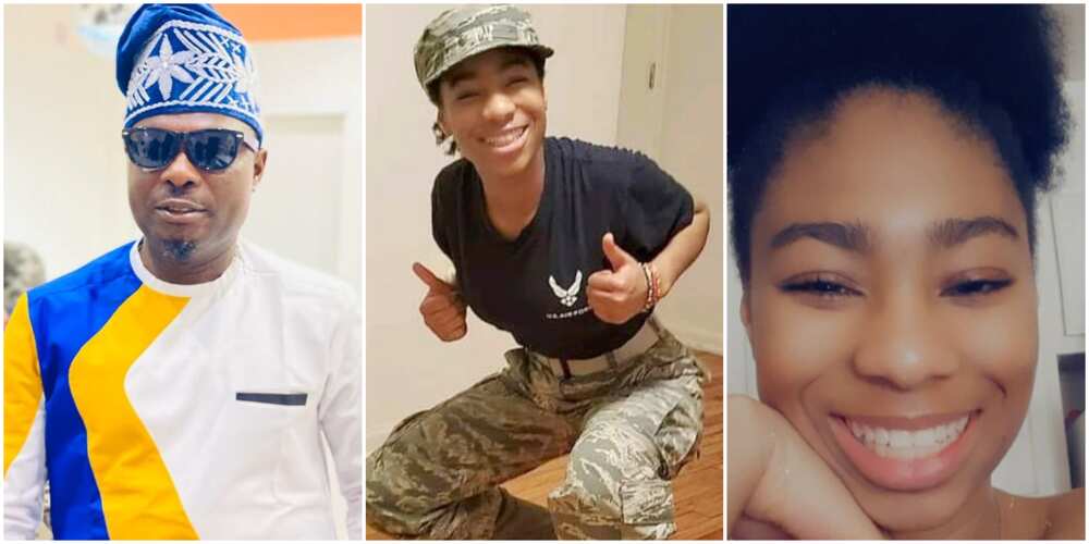 Meet Kunle Afod’s Daughter in the US Navy Who Just Clocked 18, Actor Pens Lovely Birthday Note to Her