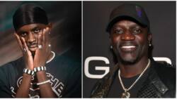 Akon expresses admiration for Black Sherif, video excites many netizens