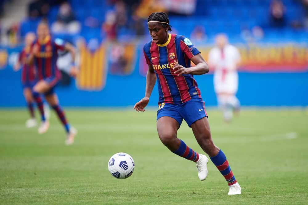 Excitement as Nigerian star helps Barcelona win 2nd Spanish League title