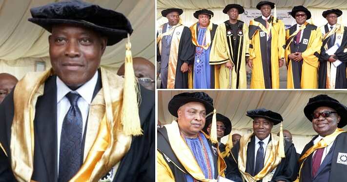 Honorary doctorate degree, Alfred Okoigun