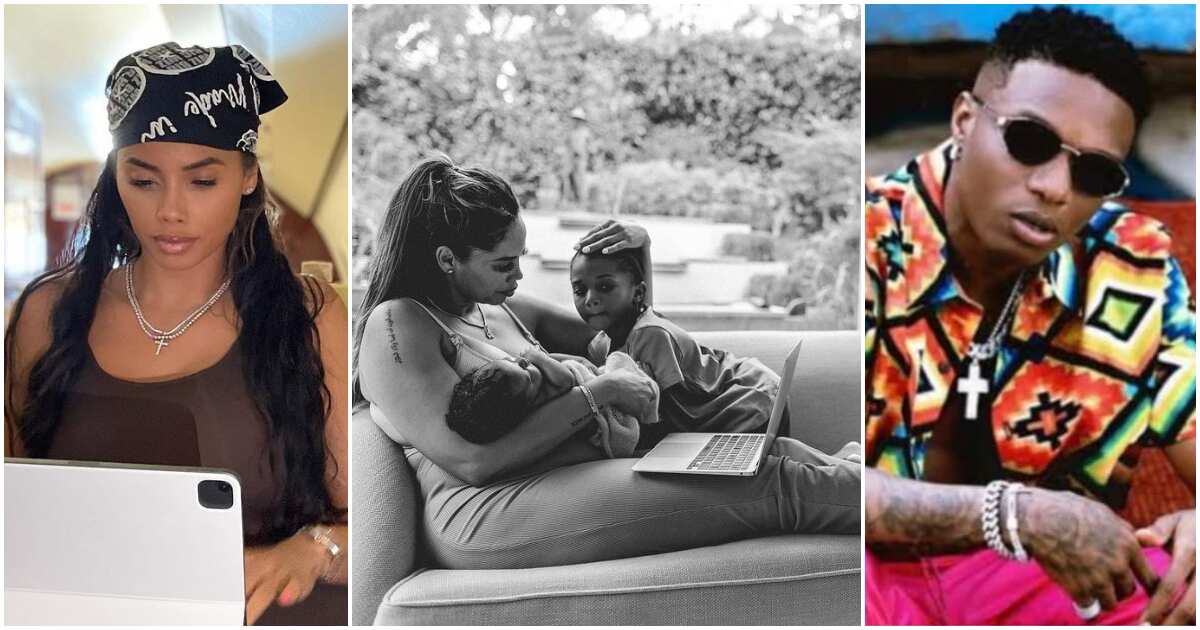 Wizkid welcomes 3rd child with manager