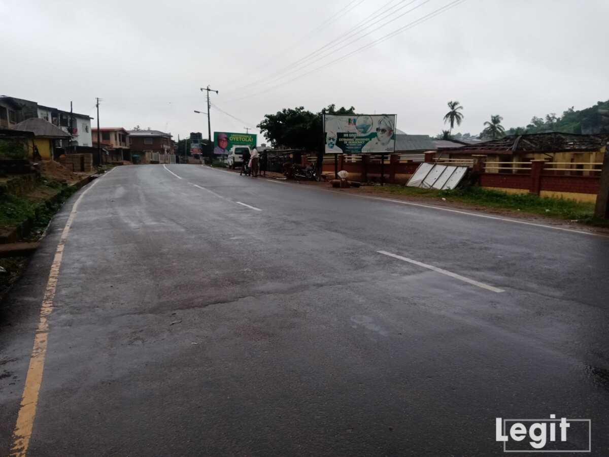 Photos show Oyetola's hometown as INEC declares Adeleke winner