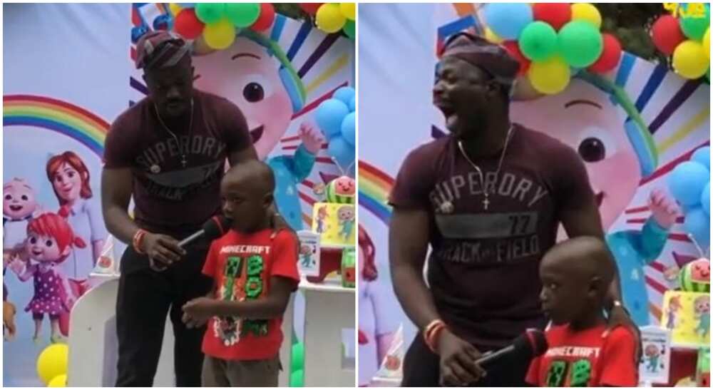 Nigerian kid prays for adults on Children's day, causes stir.