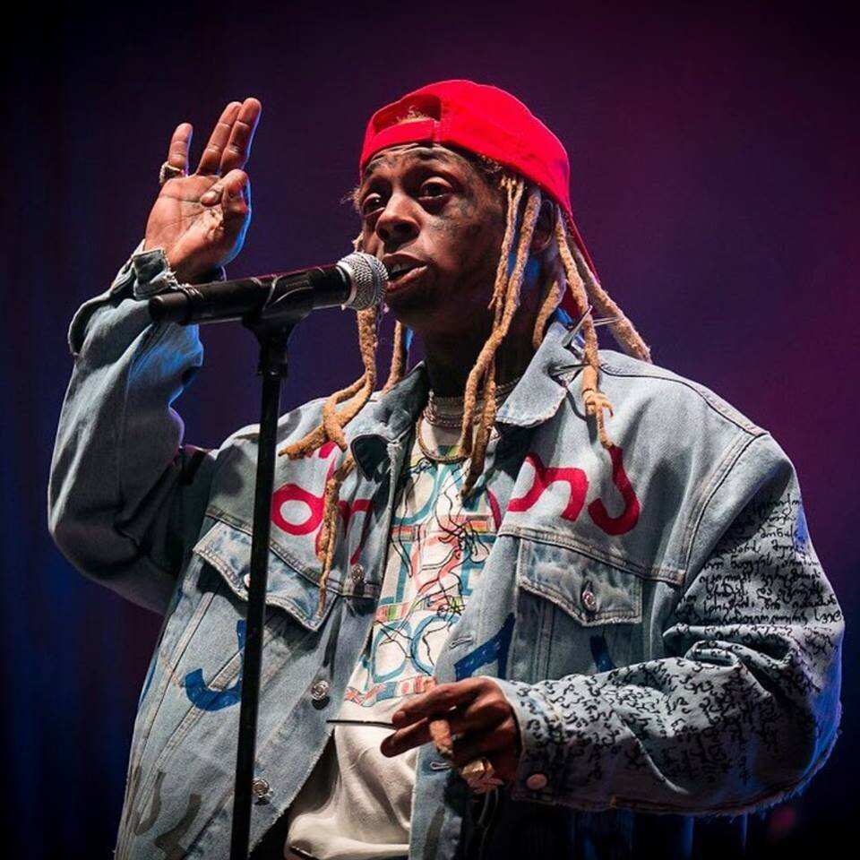 Lil Wayne at his recent concert