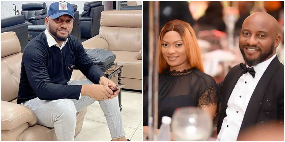Actor Yul Edochie and wife Actor Yul Edochie and wife