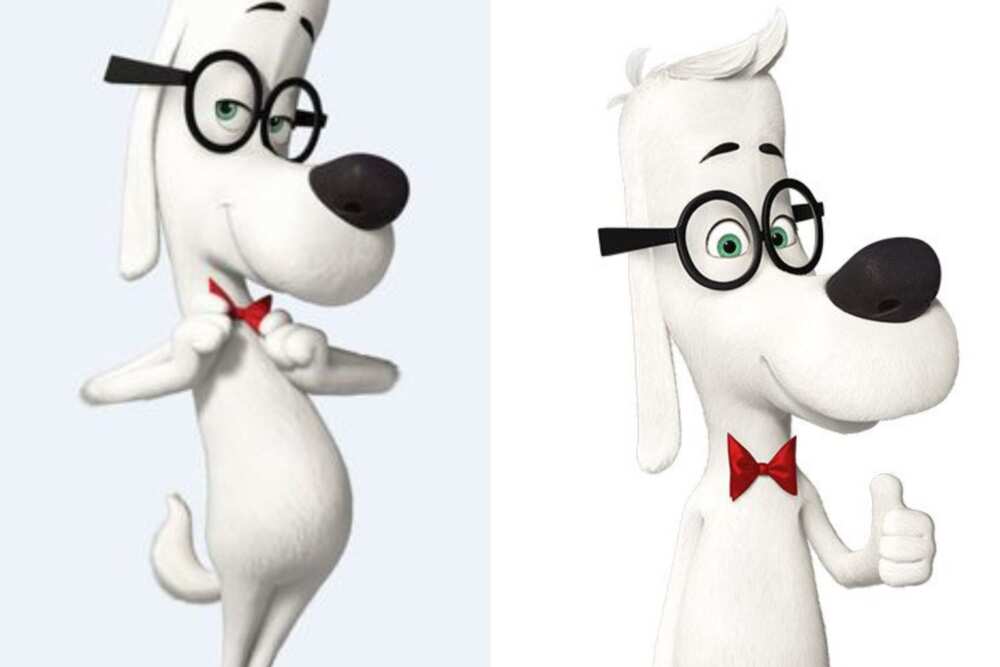 Cartoon characters that wear glasses