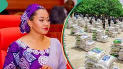 "Commendable": Kogi Central Senator Natasha Akpoti distributes food supplies to constituents