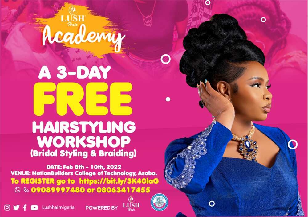 Lush Hair Academy Expands to Delta: Organizes 3 Days Free Workshop in Asaba