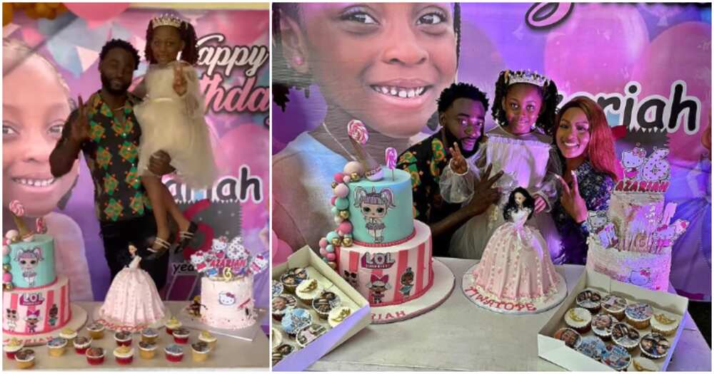 Actress Osas Ighodaro and Gbenro Ajibade's daughter clocks 6.