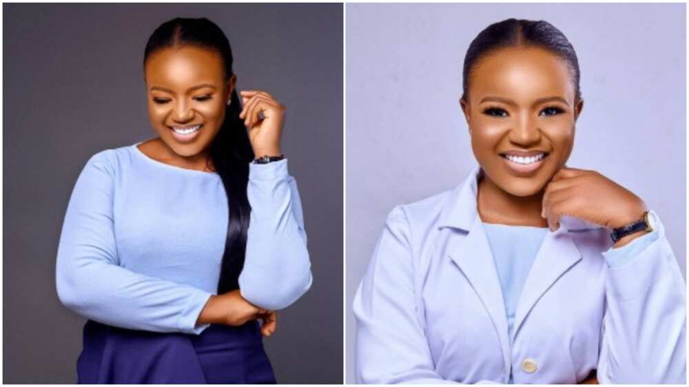 Nigerian lady becomes pharmacist, releases amazing photo of herself, stirs massive reactions