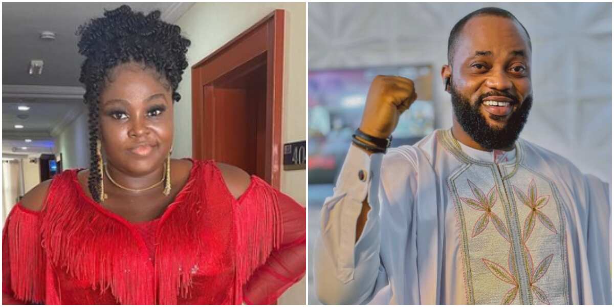 See how Damola Olatunji reacted to separation from his ex Bukola Arugba (video)