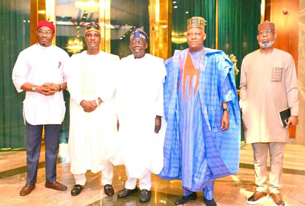 Benjamin Kalu, Bola Tinubu, Kashim Shettima Benjamin Kalu, Bola Tinubu, Kashim Shettima