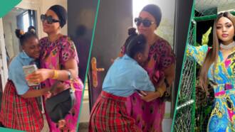 Beryl TV effc27334d915a68 “They Look Like Sisters”: Netizens Gush As Yul Edochie’s Daughter Steps Out With Mum in Viral Clip Entertainment 