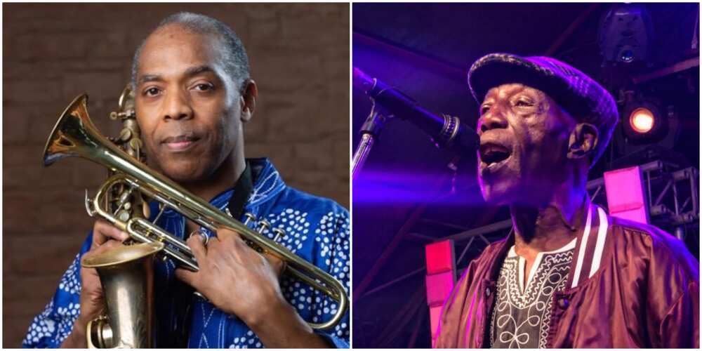 Femi Kuti and Baba Ani