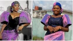 Celebrity style: Mixed reactions as lady replicates BBNaija Diane's ankara look