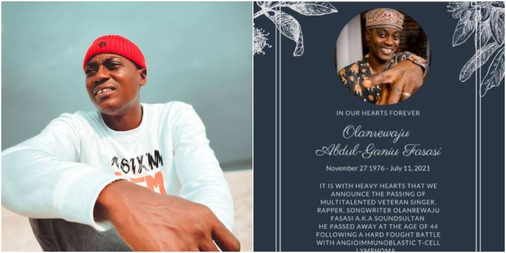 Singer Sound Sultan Dies At 44, 2baba's Manager Efe Omoregbe Announces