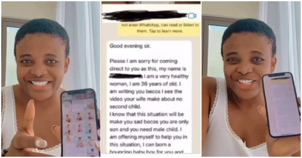 Nigerian woman, married woman, exposes chat