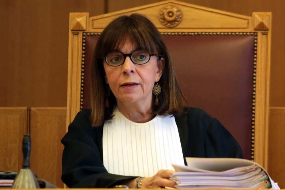 Ekaterini Sakellaropoulou Greek Parliament Elects Its First Woman