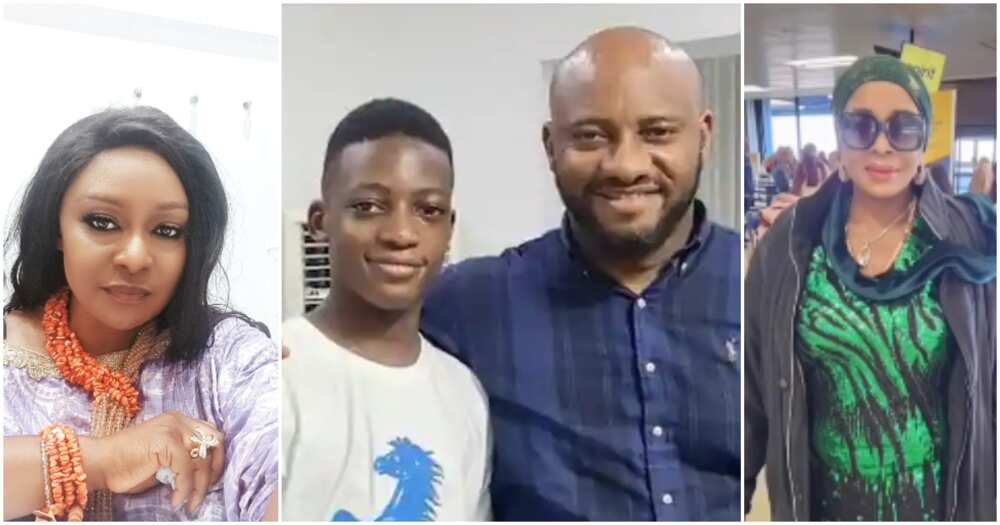 Yul Edochie's son gets buried.