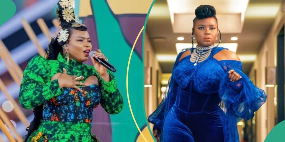 Yemi Alade performs at AFCON