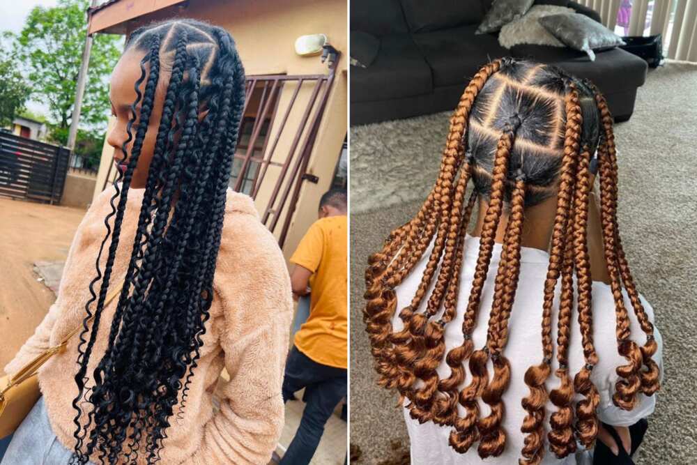 How to Medium Knotless Box Braids & 30+ Hairstyles