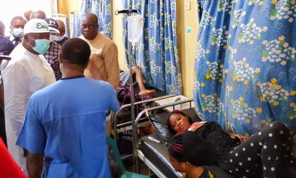 Enugu Cop’s Misuse Fire Arms: Gov Ugwuanyi Visits Hospitalized Victims