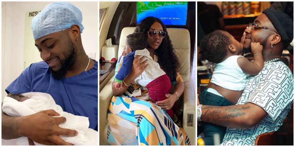 Nigerians celebrate with Davido as baby Ifeanyi clocks one year