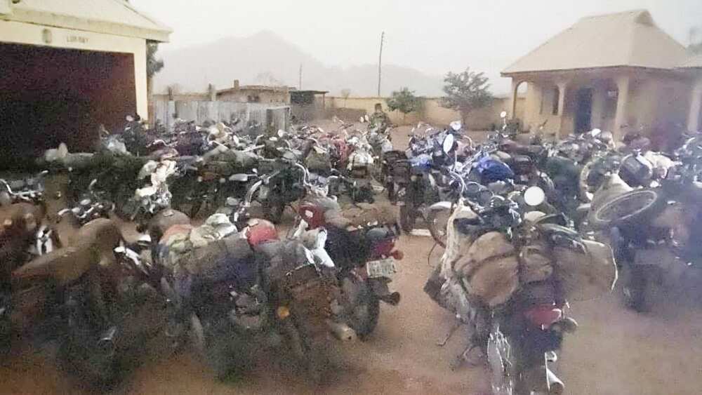 50 motorbikes recovered in Niger by security operatives