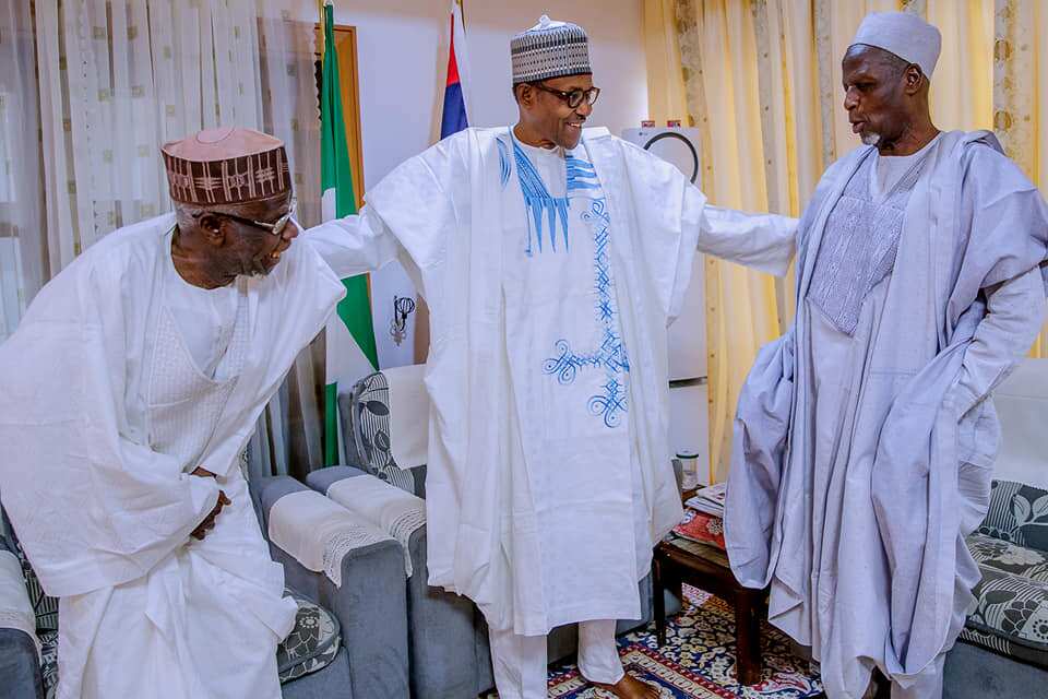 Yanzu Yanzu: Shugaba Buhari ya karbi bakuncin abokan karatunsa