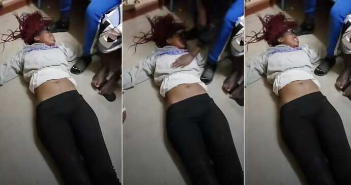 Lady cries out over heartbreak, sad video