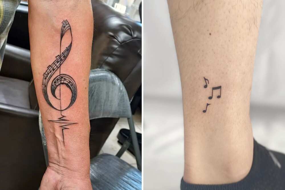 mother son infinity tattoos