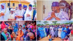 Tears as prominent Nigerian governor loses top aide, emotional photos of burial emerge