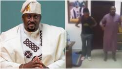 "That's how he will dance to his house": Old video of Desmond Elliot dancing like a TikToker surfaces