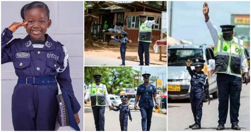 5-year-old police girl Aseda