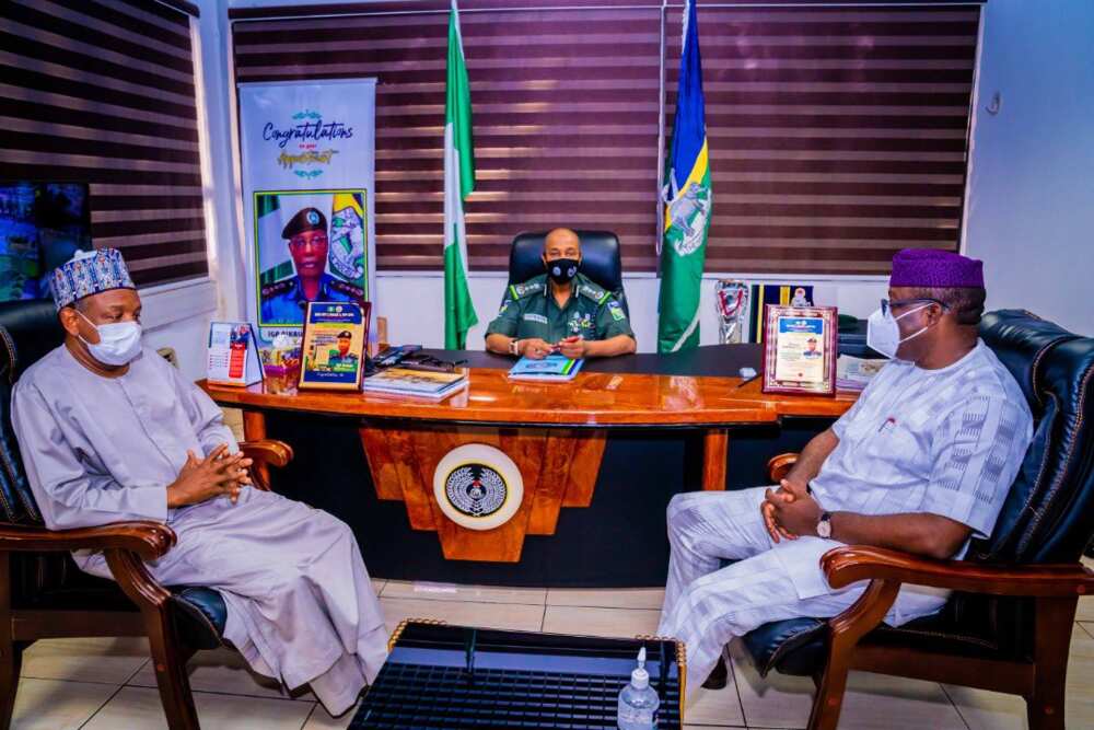 Insecurity: Nigerian Governors in closed-door meeting with acting IGP
