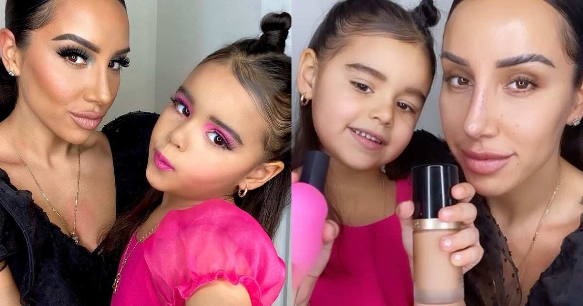 She's amazing: Talented little girl Stuns the world with makeup skills in viral video