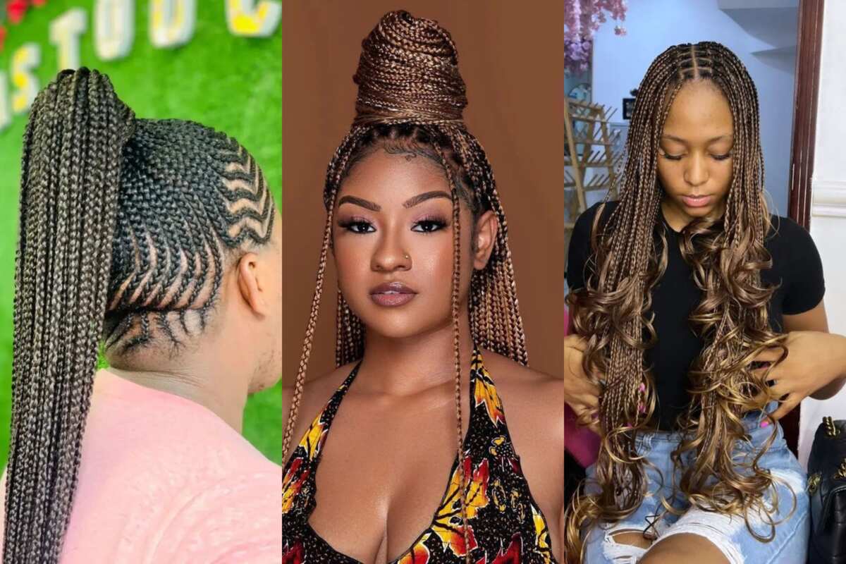 straight back hairstyles with beads｜TikTok Search