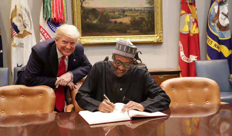 Buhari says Nigeria is making progress to reverse US visa restrictions