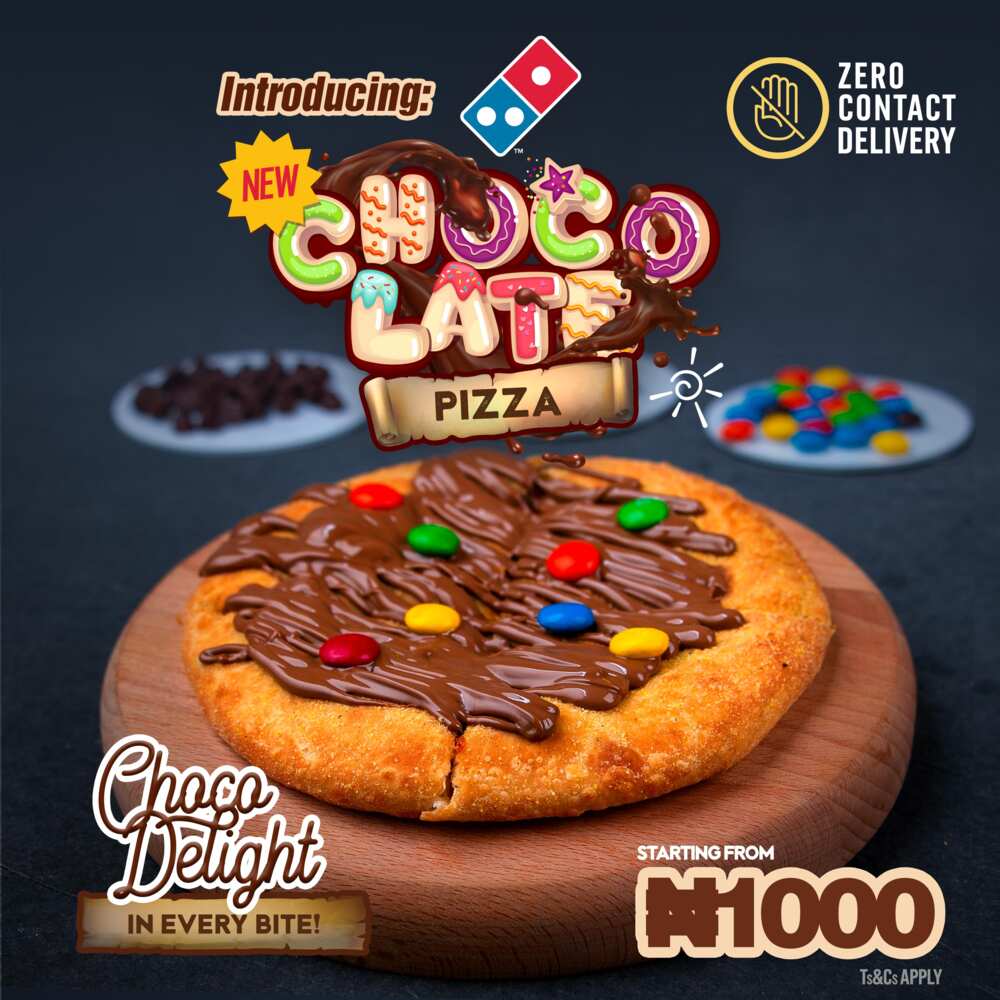 Step into the new year with Dominos Pizza’s newest chocolate delight!