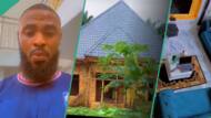 Man builds underground parlour in his house, furnishes it, Nigerians ask questions