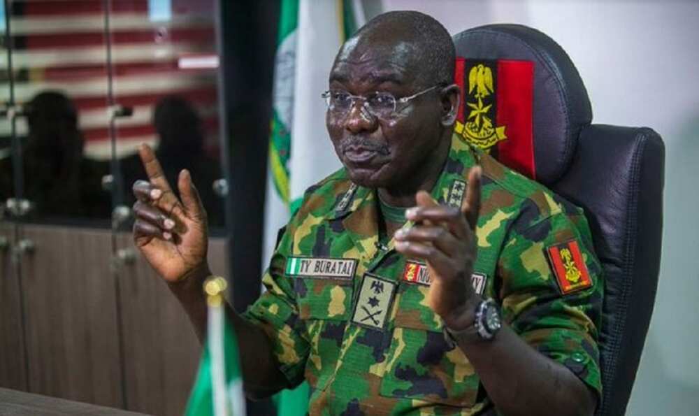 An nada shi babban hafsan sojoji ne saboda kaunar da mahaifina ke yi wa Buhari, Buratai